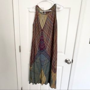 Vintage Forever 21 90s Ribbed Grunge Midi Dress Size Medium